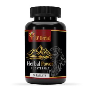 Herbal Power Booster (60 Capsule) Pack of Two - Ayurvedic Solution For Improve Strength And Stamina